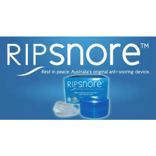 Ripsnore stop snoring mouth guard - twin pack
